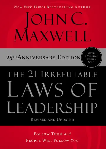 Cover of The 21 Irrefutable Laws of Leadership
