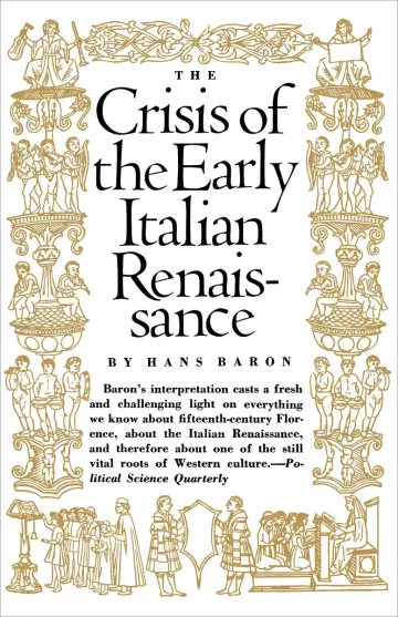 Cover of Crisis of the Early Italian Renaissance