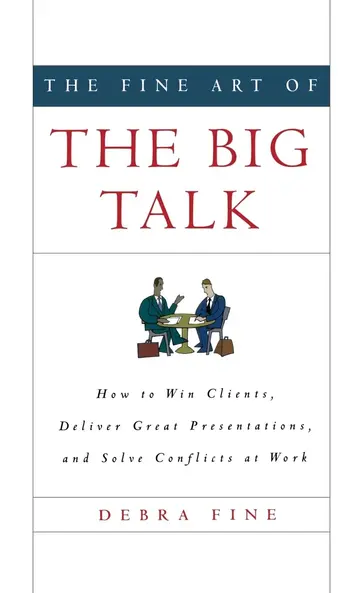 Cover of The Fine Art of the Big Talk