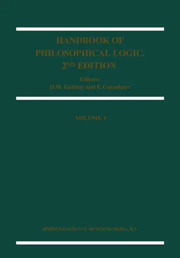 Cover of Handbook of Philosophical Logic