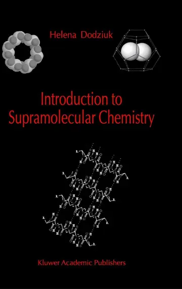 Cover of Introduction to Supramolecular Chemistry
