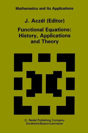 Cover of Functional Equations