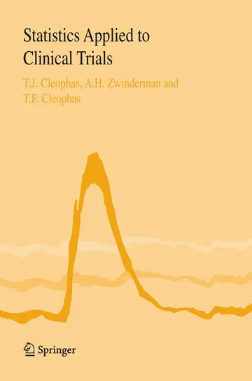 Cover of Statistics Applied to Clinical Trials
