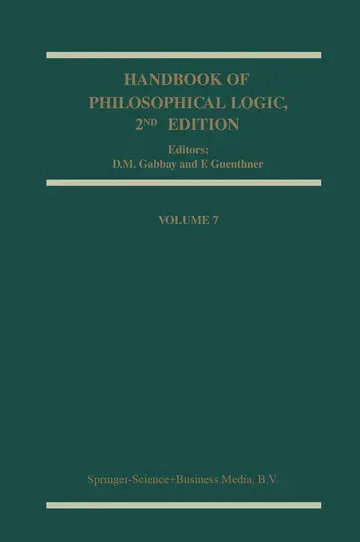 Cover of Handbook of Philosophical Logic