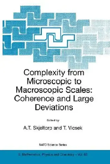Cover of Complexity from Microscopic to Macroscopic Scales