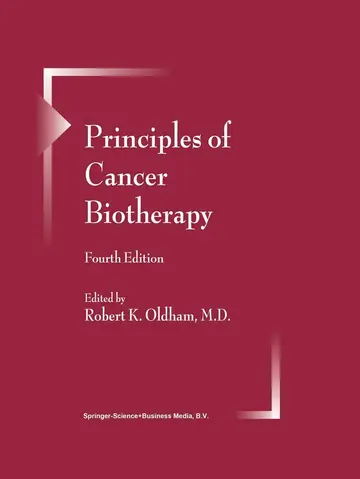 Cover of Principles of Cancer Biotherapy