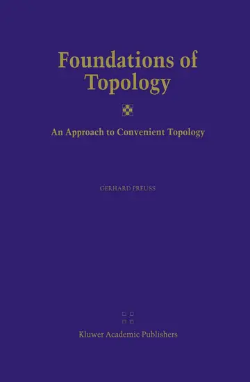 Cover of Foundations of Topology