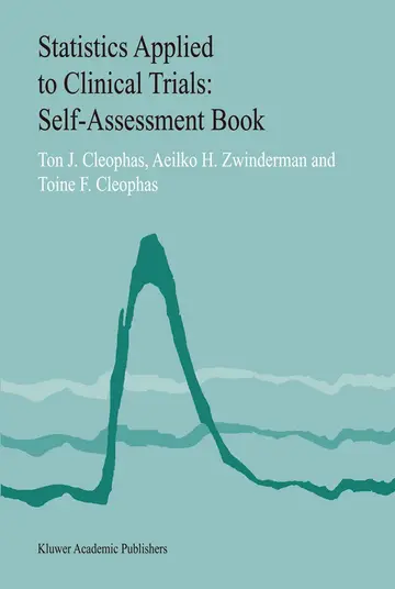 Cover of Statistics Applied to Clinical Trials
