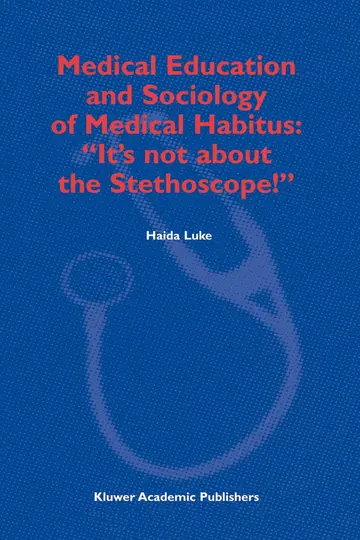 Cover of Medical Education and Sociology of Medical Habitus