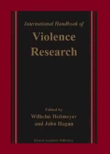 Cover of International Handbook of Violence Research