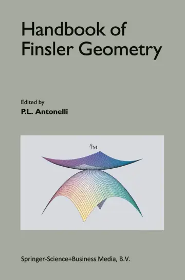 Cover of Handbook of Finsler Geometry