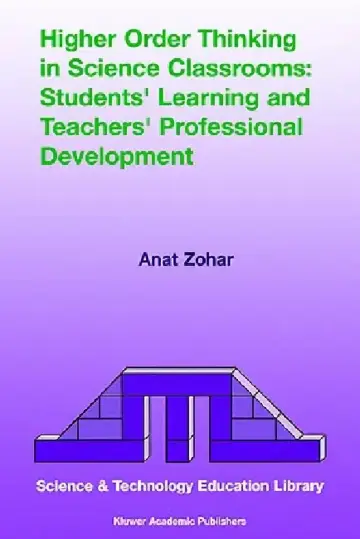 Cover of Higher Order Thinking in Science Classrooms