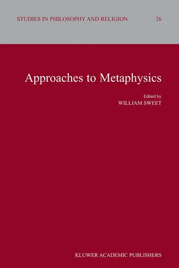 Cover of Approaches to Metaphysics (hb)