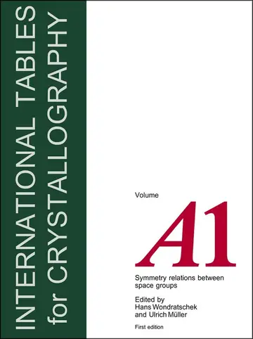 Cover of International Tables for Crystallography