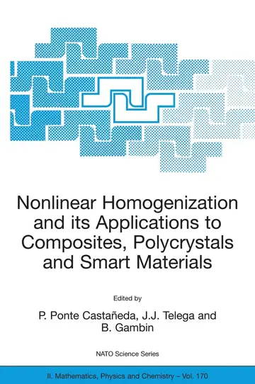 Cover of Nonlinear Homogenization and its Applications to Composites, Polycrystals and Smart Materials