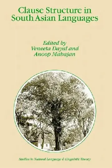 Cover of Clause Structure in South Asian Languages