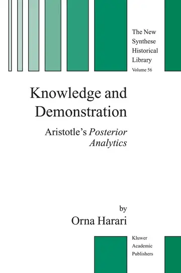 Cover of Knowledge and Demonstration