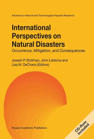Cover of International Perspectives on Natural Disasters