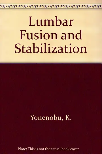 Cover of Lumbar Fusion and Stabilization
