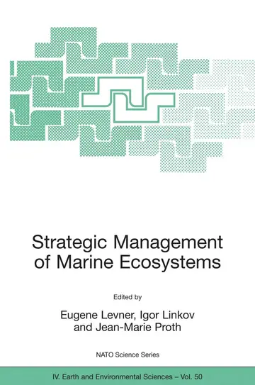 Cover of Strategic Management of Marine Ecosystems