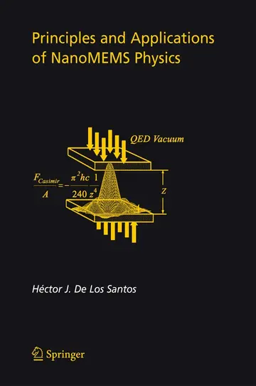 Cover of Principles and Applications of NanoMEMS Physics