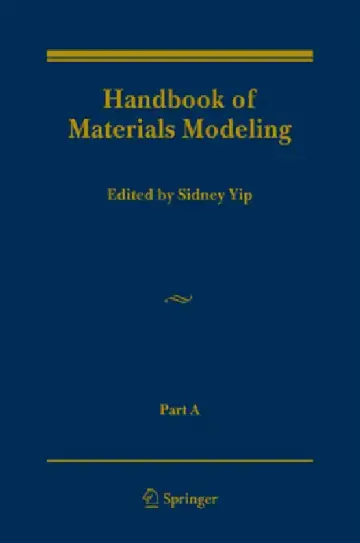 Cover of Handbook of Materials Modeling