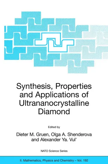 Cover of Synthesis, Properties and Applications of Ultrananocrystalline Diamond