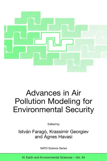 Cover of Advances in Air Pollution Modeling for Environmental Security