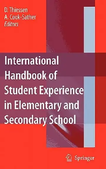Cover of International Handbook of Student Experience in Elementary and Secondary School