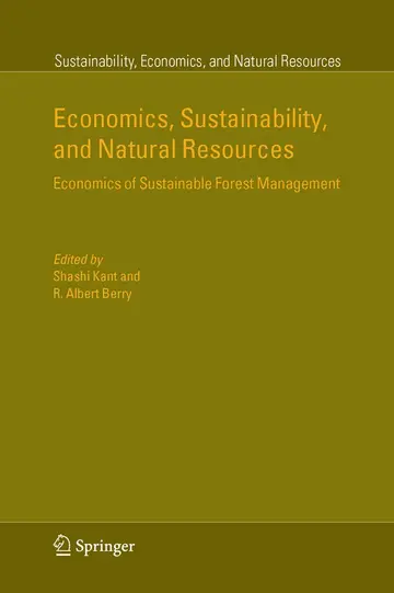Cover of Economics, Sustainability, and Natural Resources