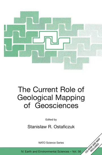 Cover of The Current Role of Geological Mapping in Geosciences