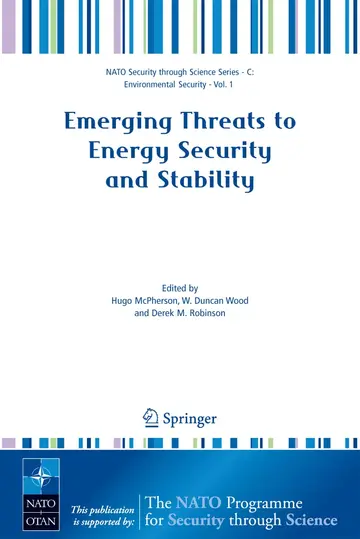 Cover of Emerging Threats to Energy Security and Stability