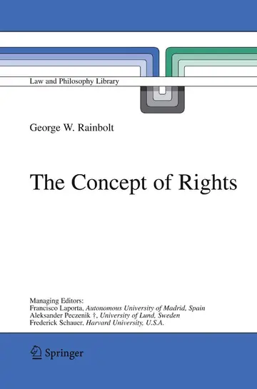 Cover of The Concept of Rights
