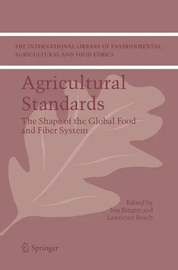 Cover of Agricultural Standards