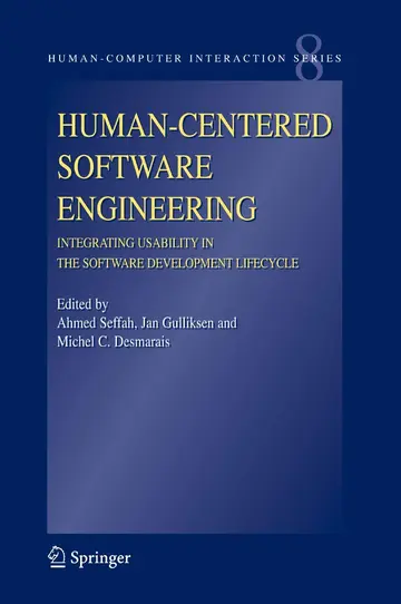 Cover of Human-Centered Software Engineering - Integrating Usability in the Software Development Lifecycle