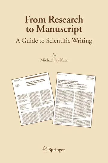 Cover of From Research to Manuscript