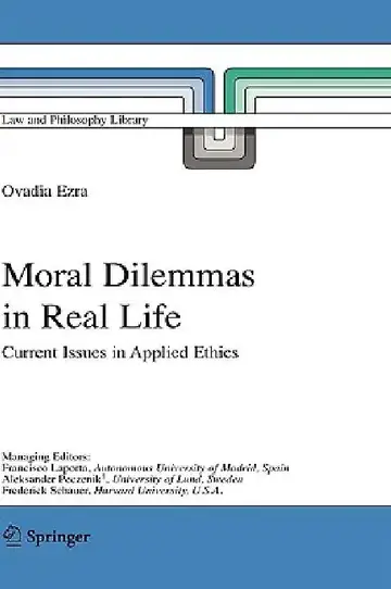 Cover of Moral Dilemmas in Real Life