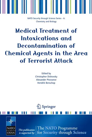 Cover of Medical Treatment of Intoxications and Decontamination of Chemical Agents in the Area of Terrorist Attack