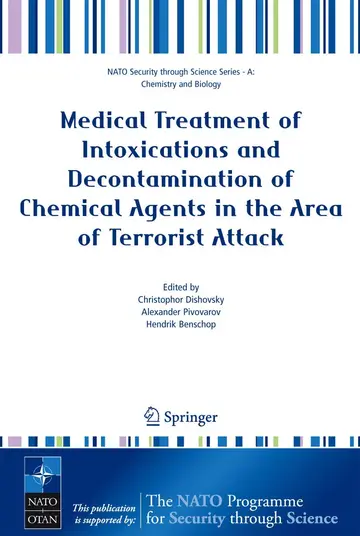 Cover of Medical Treatment of Intoxications and Decontamination of Chemical Agents in the Area of Terrorist Attack