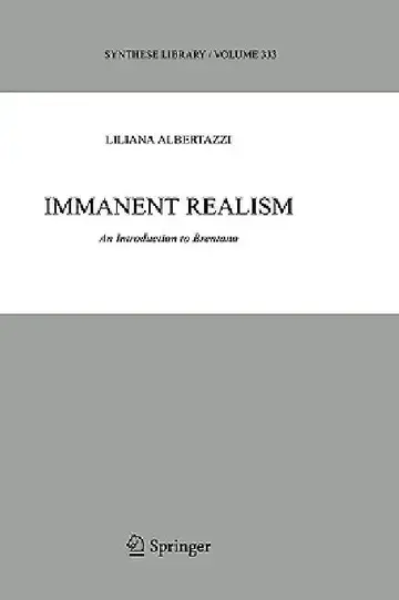Cover of Immanent Realism