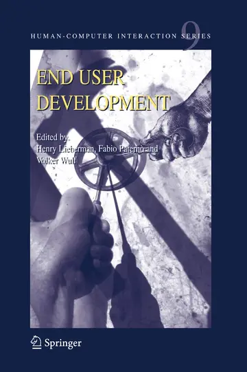 Cover of End User Development