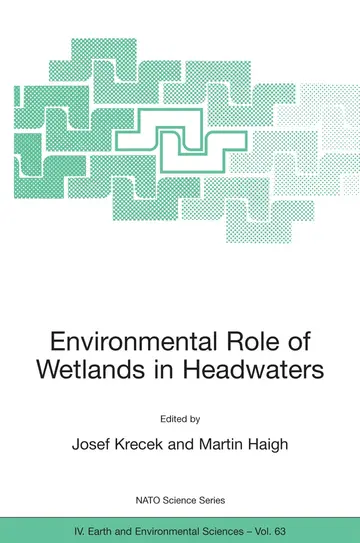 Cover of Environmental Role of Wetlands in Headwaters