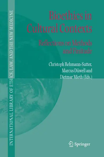 Cover of Bioethics in Cultural Contexts