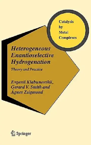 Cover of Heterogeneous Enantioselective Hydrogenation