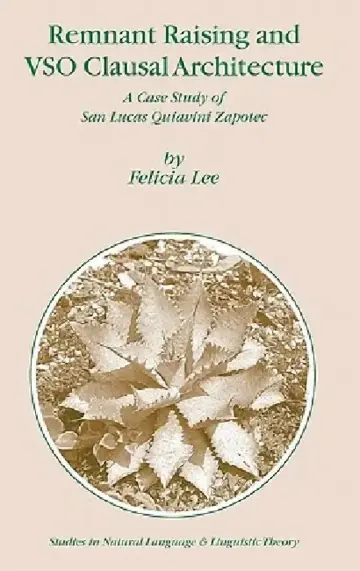 Cover of Remnant Raising and Vso Clausal Architecture