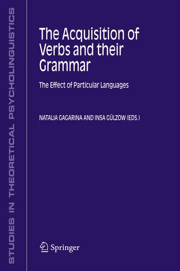 Cover of The Acquisition of Verbs and their Grammar