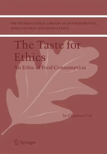 Cover of The Taste for Ethics