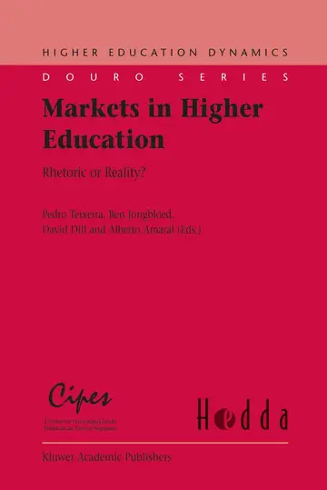 Cover of Markets in Higher Education