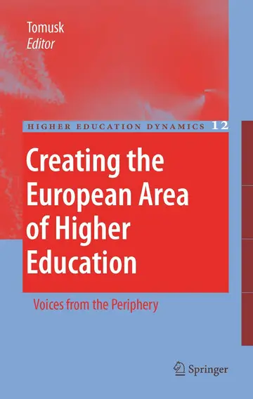 Cover of Creating the European Area of Higher Education