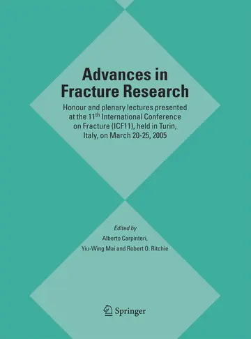 Cover of Advances in Fracture Research